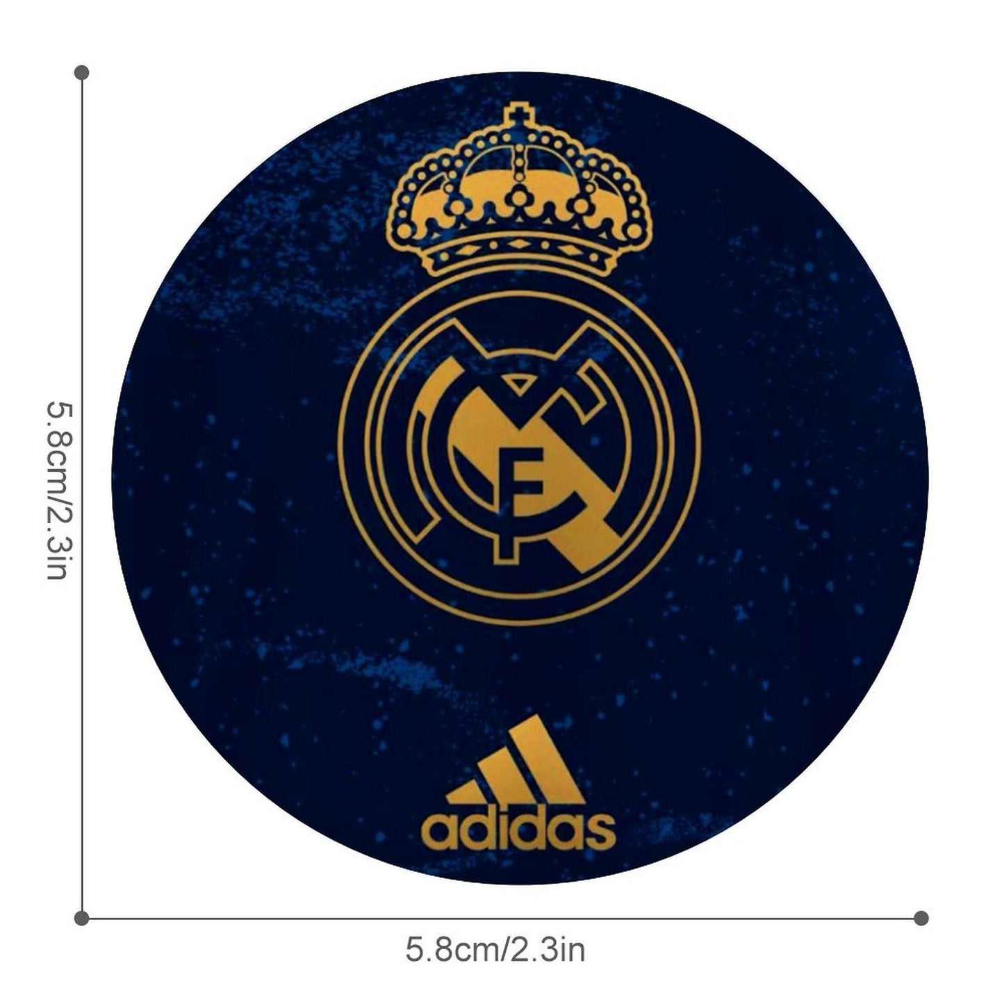 Real Madrid Brooch