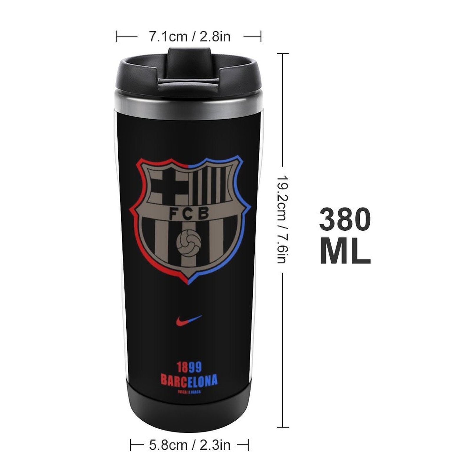 Barcelona High-quality water cup
