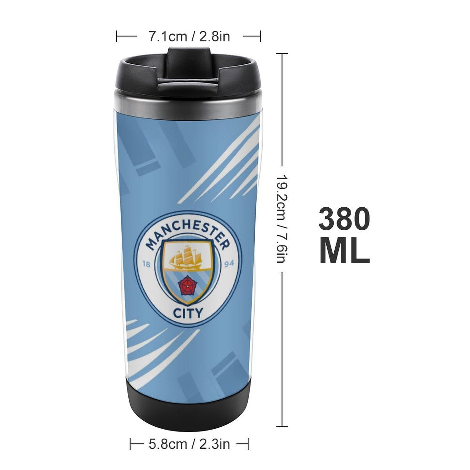 MANCHESTER CITY HIGH-QUALITY WATER CUP
