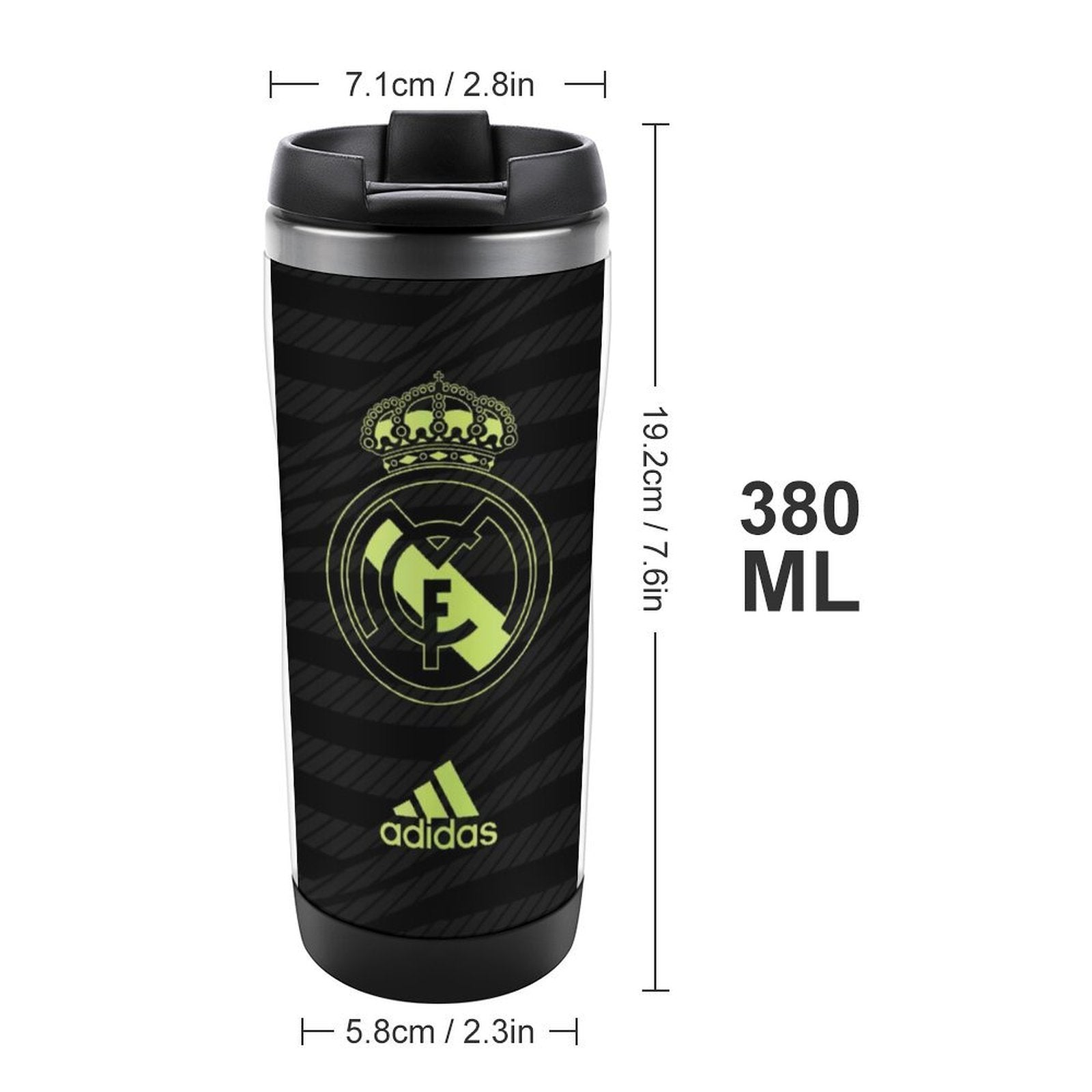 Real Madrid High-quality water cup