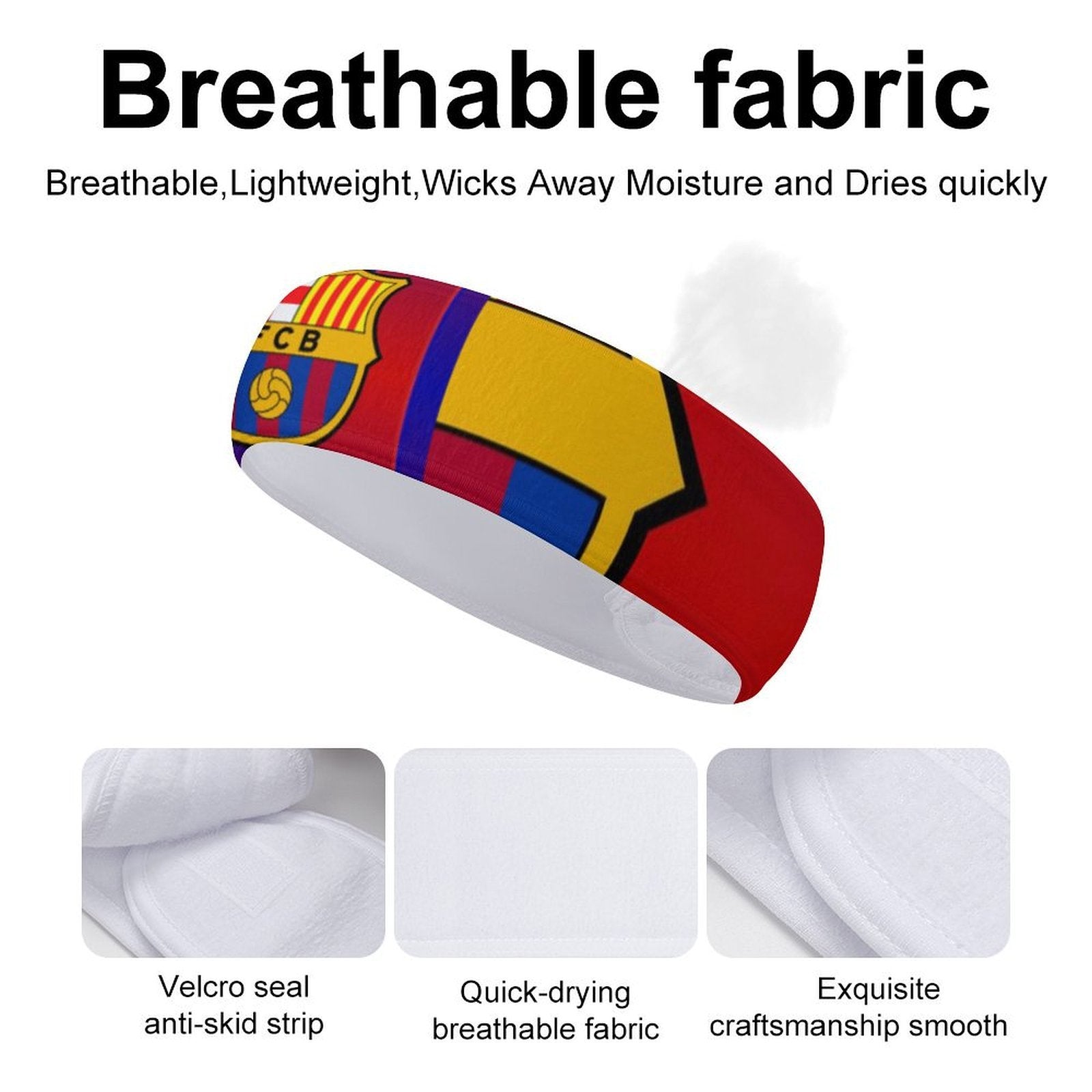 Barcelona Sports Sweatband