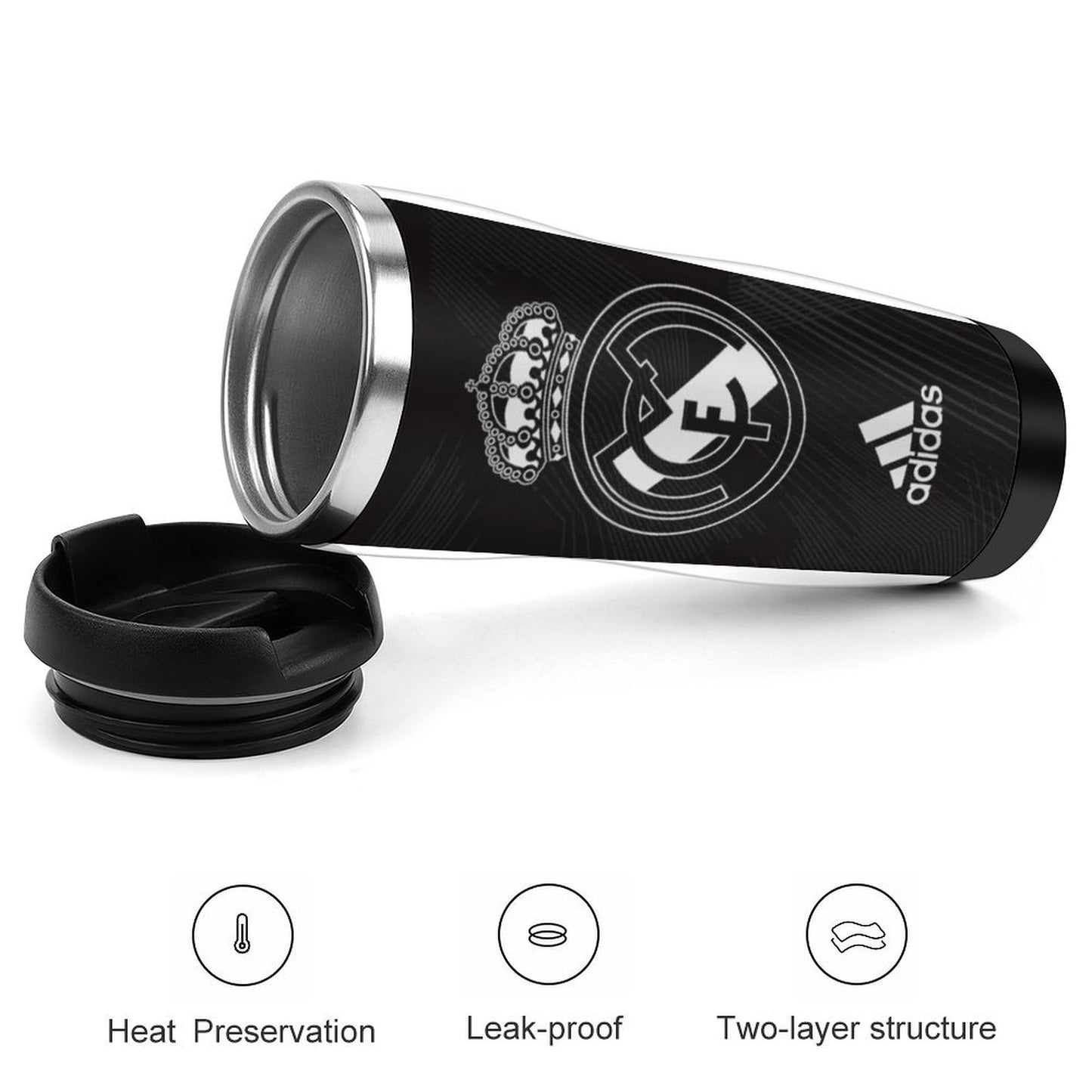 Real Madrid High-quality water cup