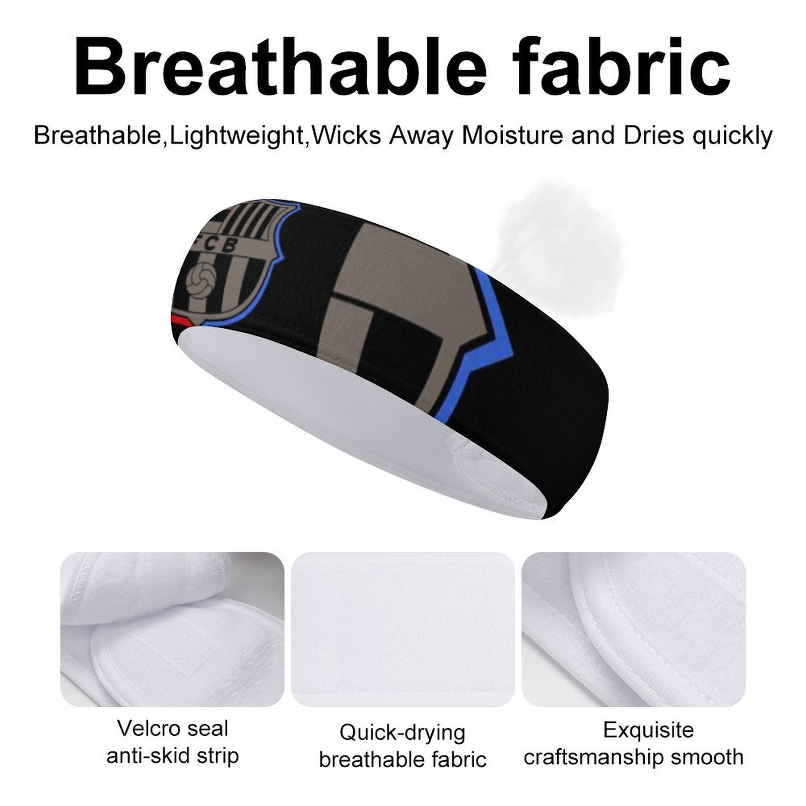 Barcelona Sports Sweatband