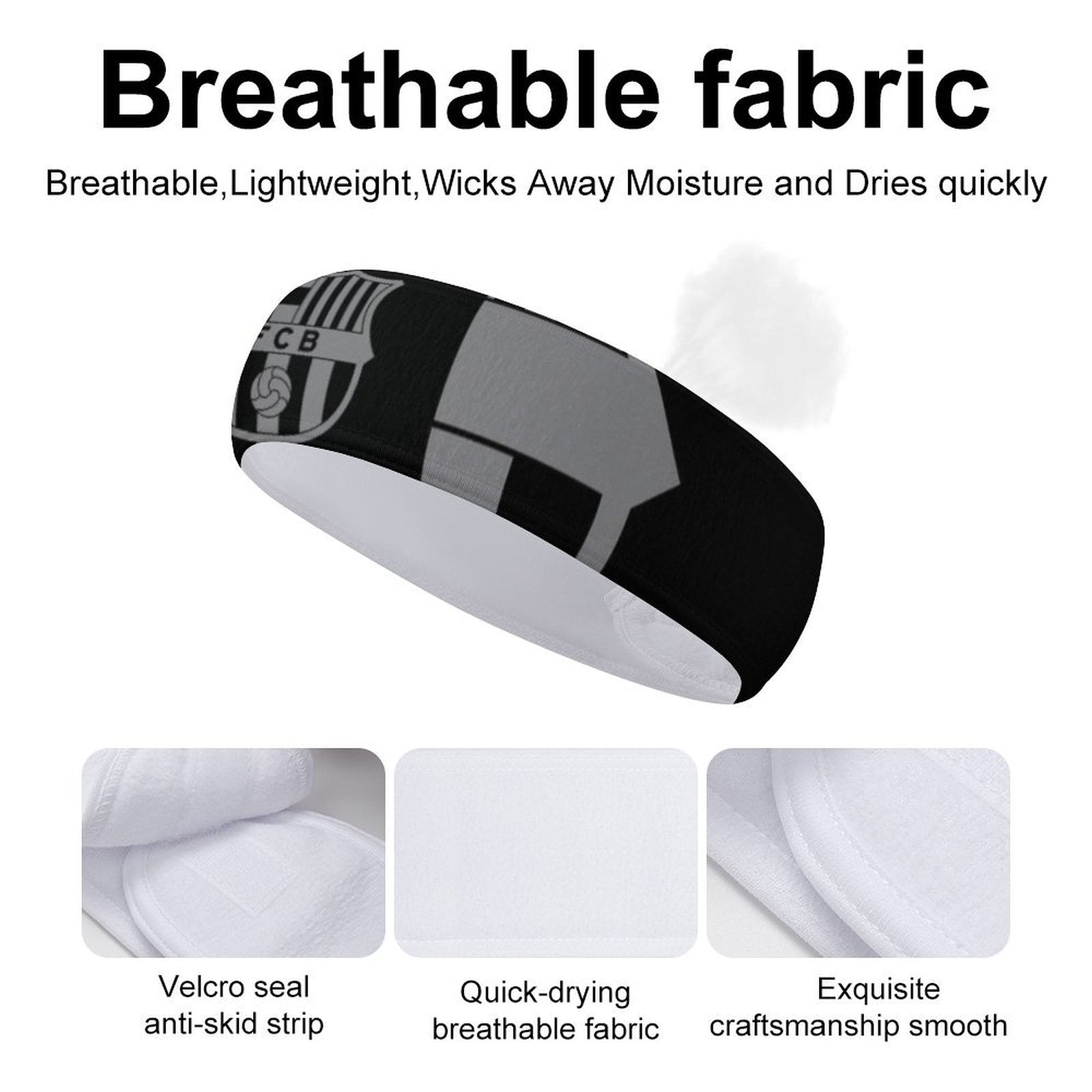 Barcelona Sports Sweatband