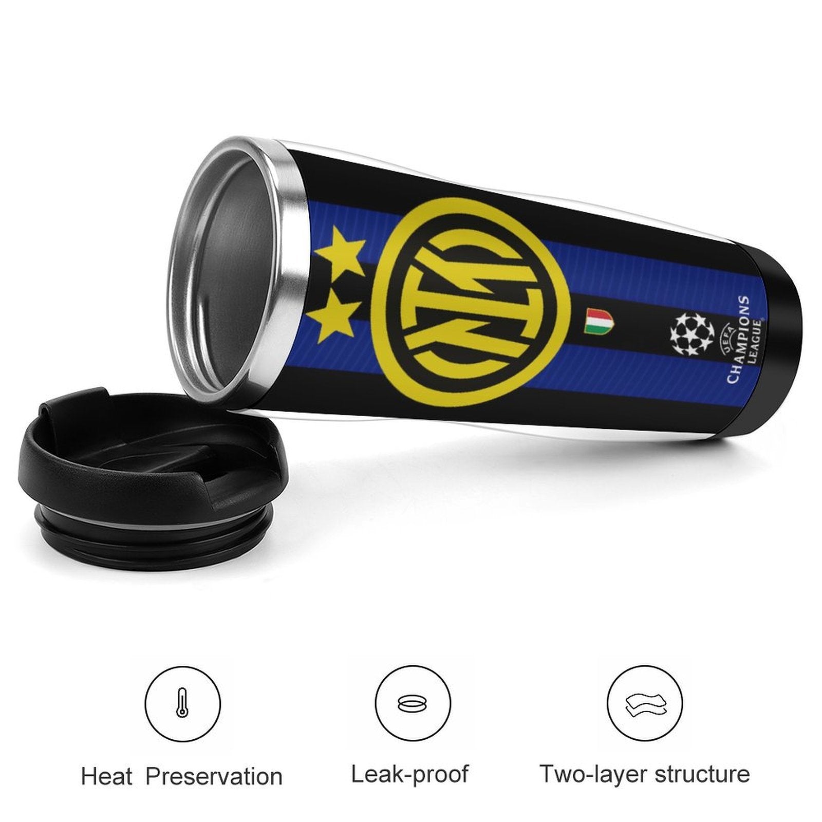 INTER MILAN HIGH-QUALITY WATER CUP
