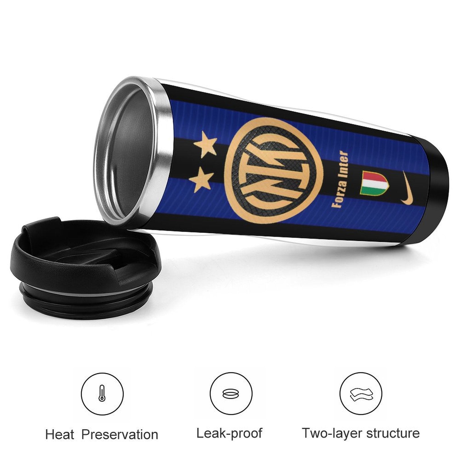 INTER MILAN HIGH-QUALITY WATER CUP