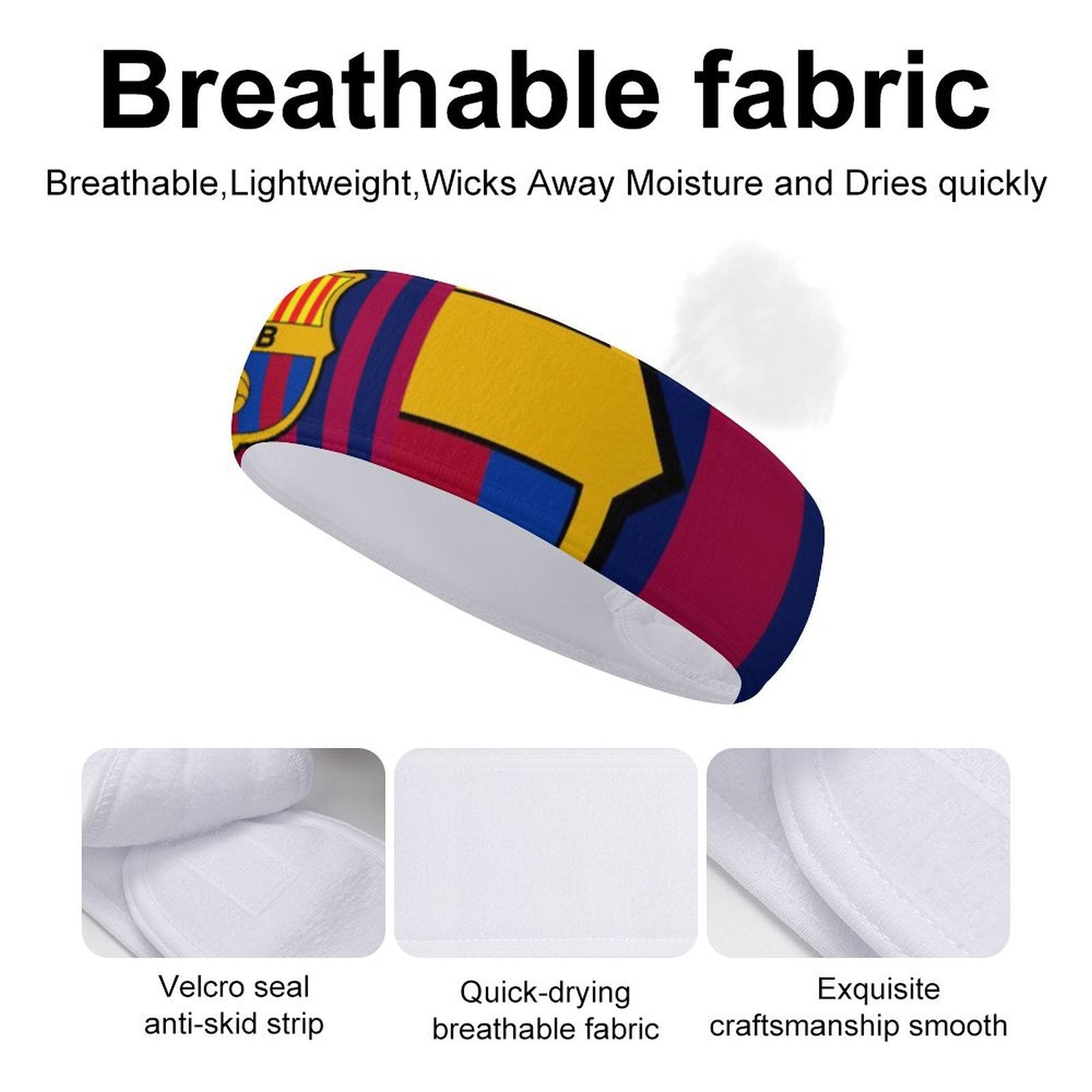 Barcelona Sports Sweatband
