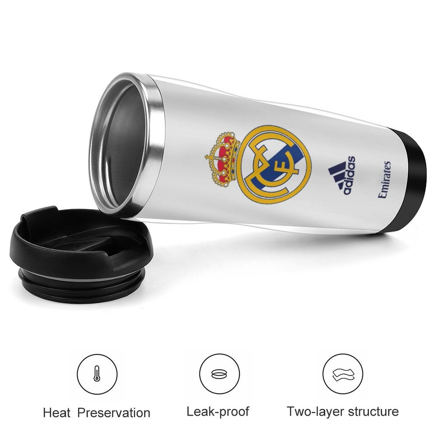 Real Madrid High-quality water cup