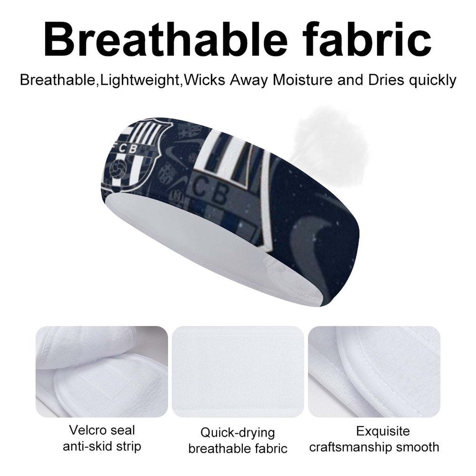 Barcelona Sports Sweatband