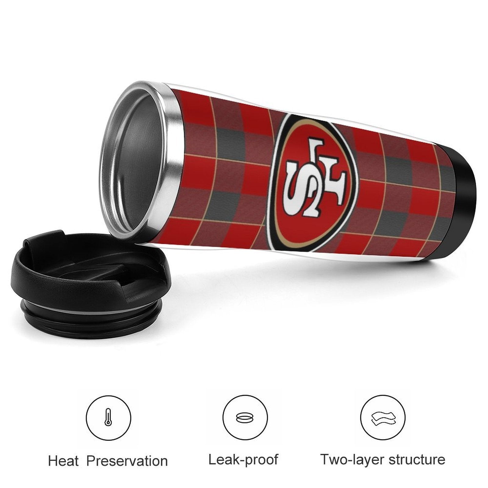 49ERS HIGH-QUALITY WATER CUP