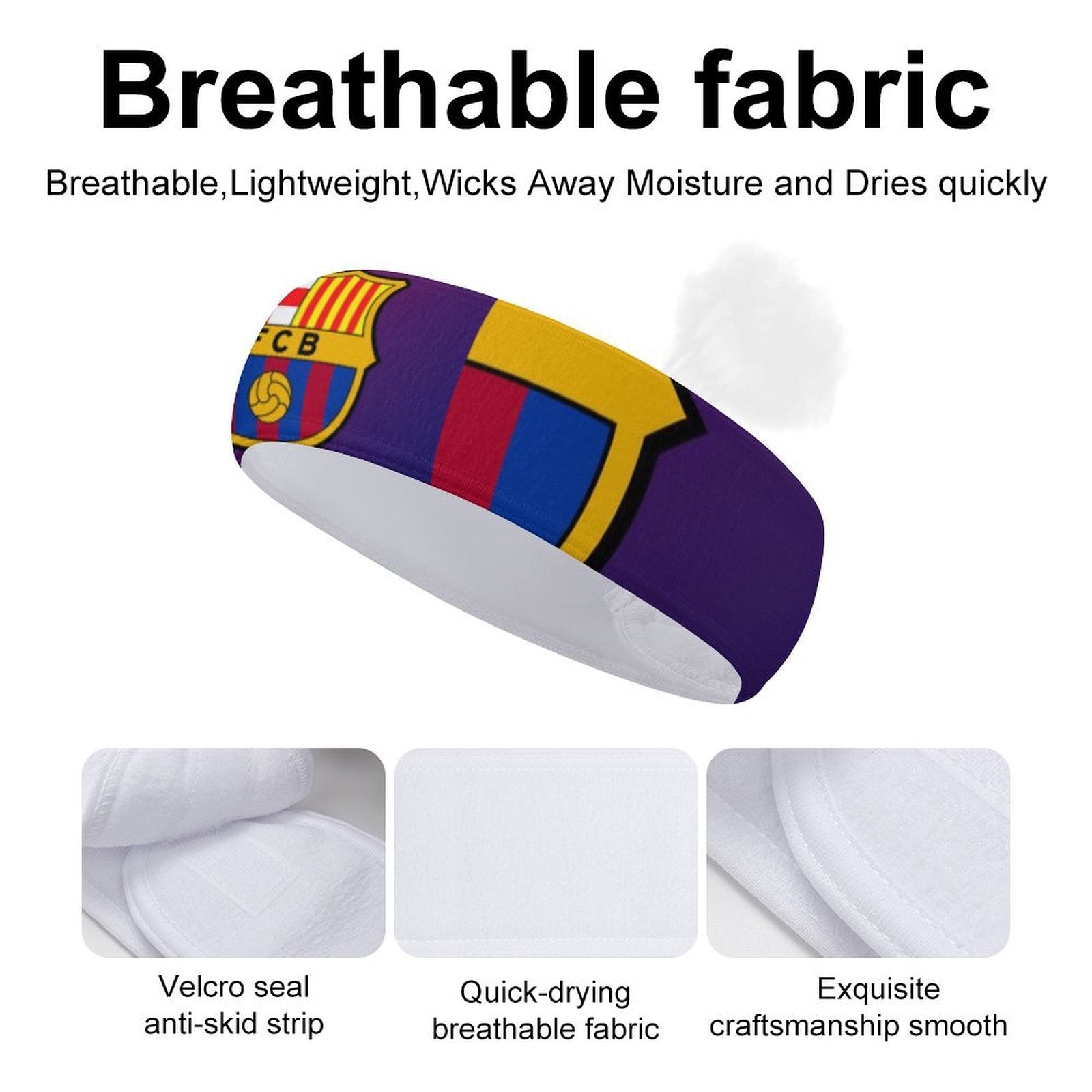Barcelona Sports Sweatband
