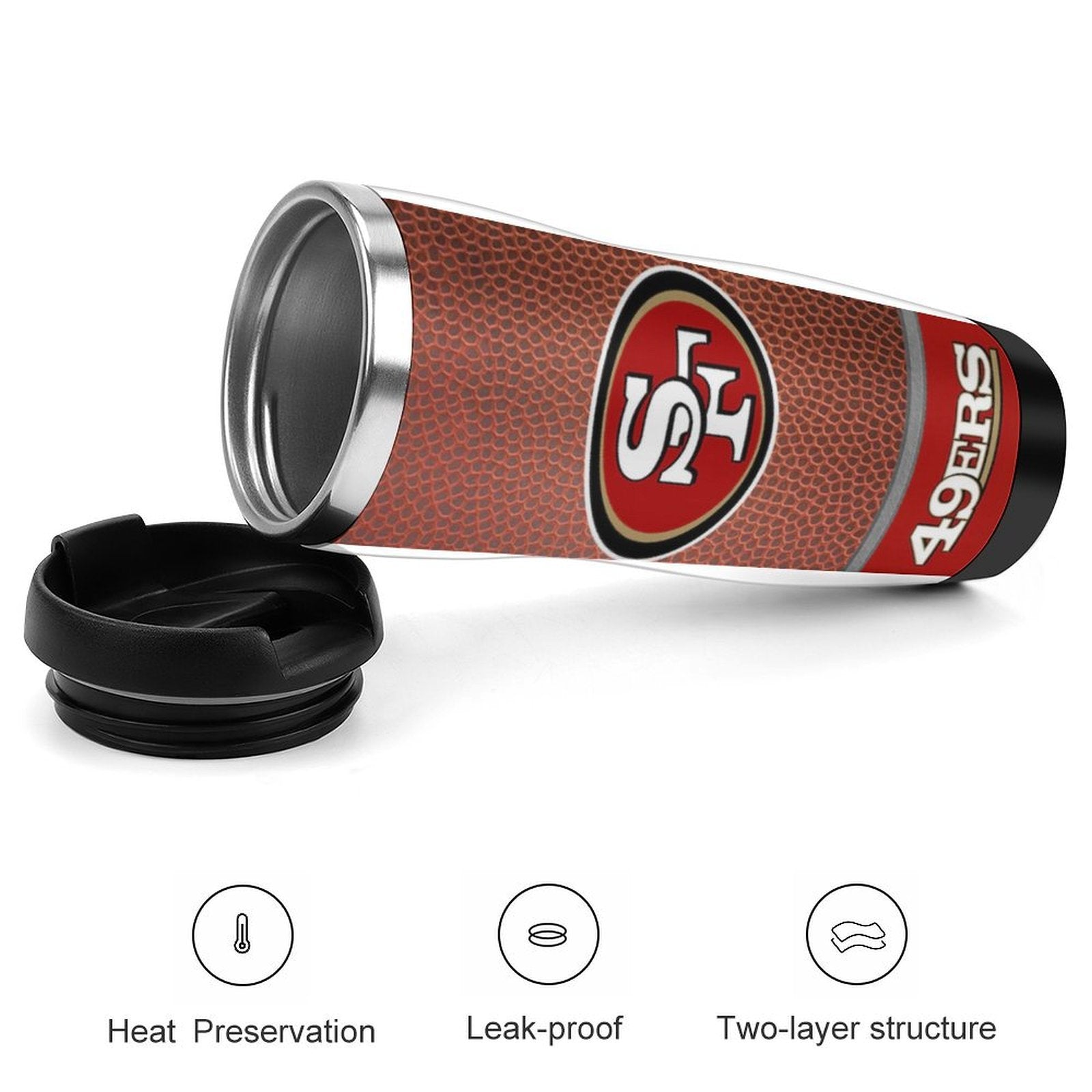 49ERS HIGH-QUALITY WATER CUP