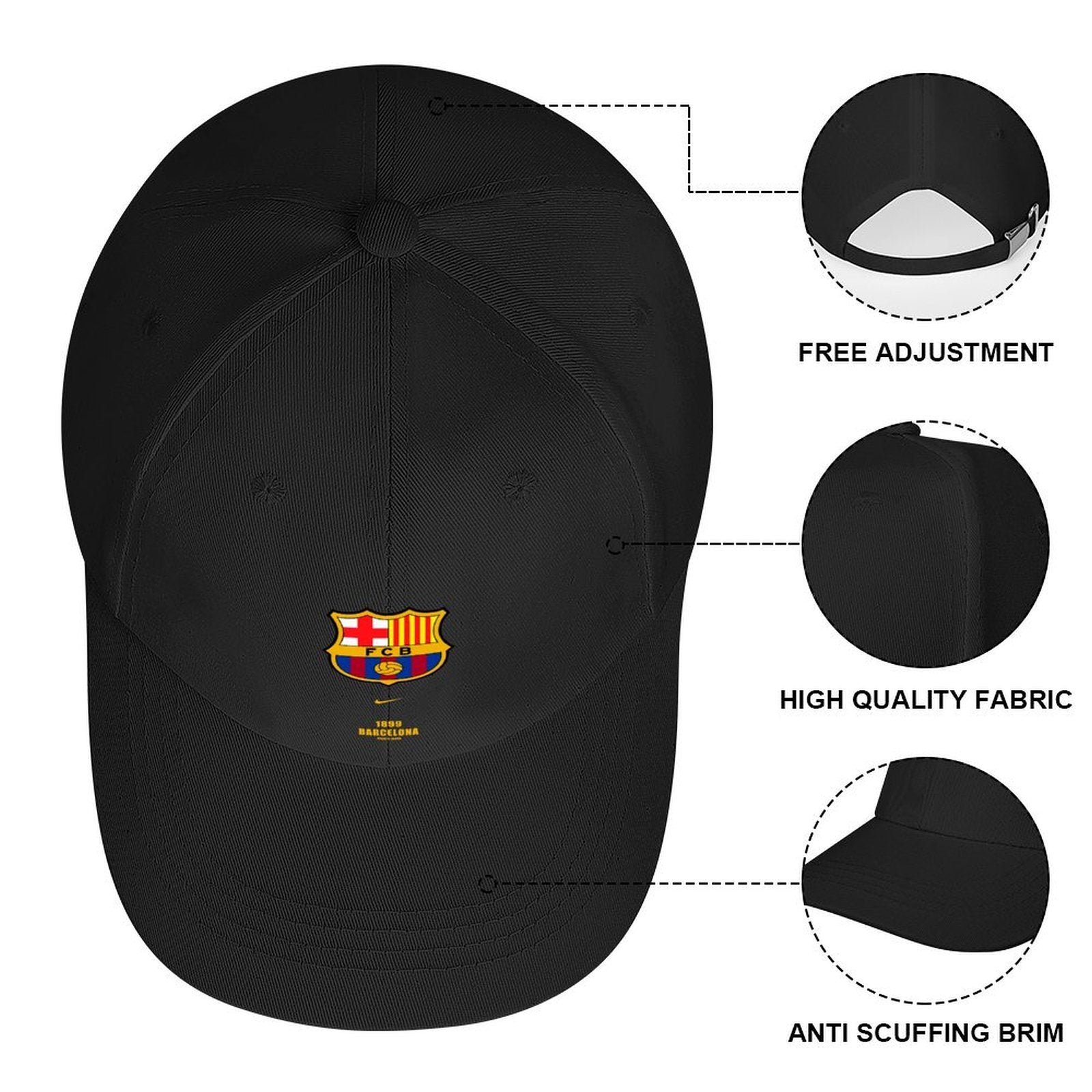Barcelona Crest Cap