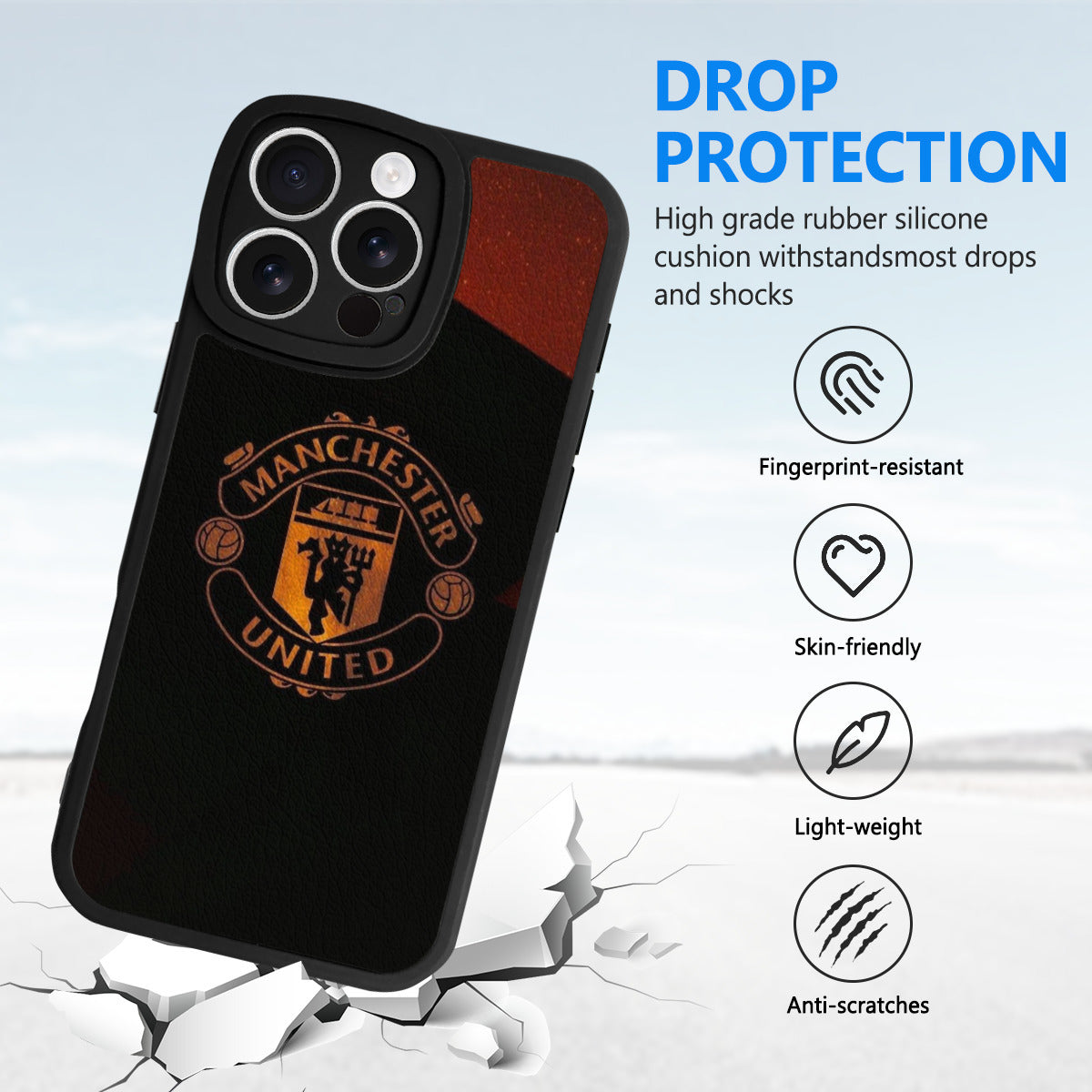 Manchester United NO.23 iPhone Case