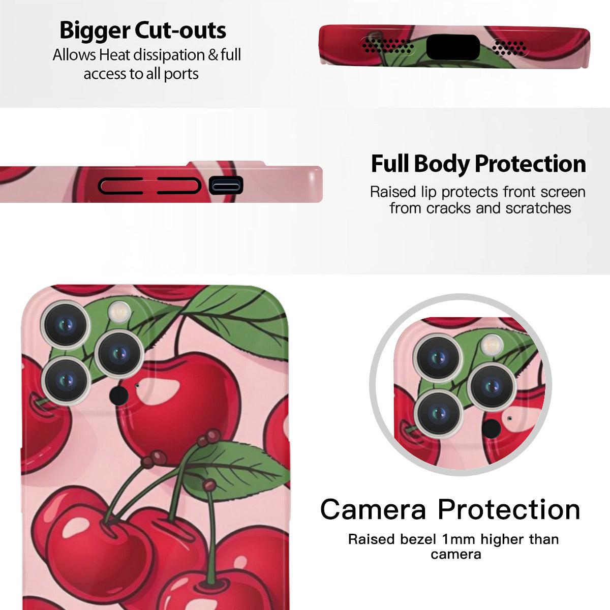 Cherries NO.5 iPhone Case