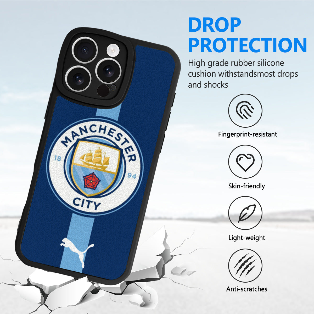 Mancity NO.33 iPhone Case