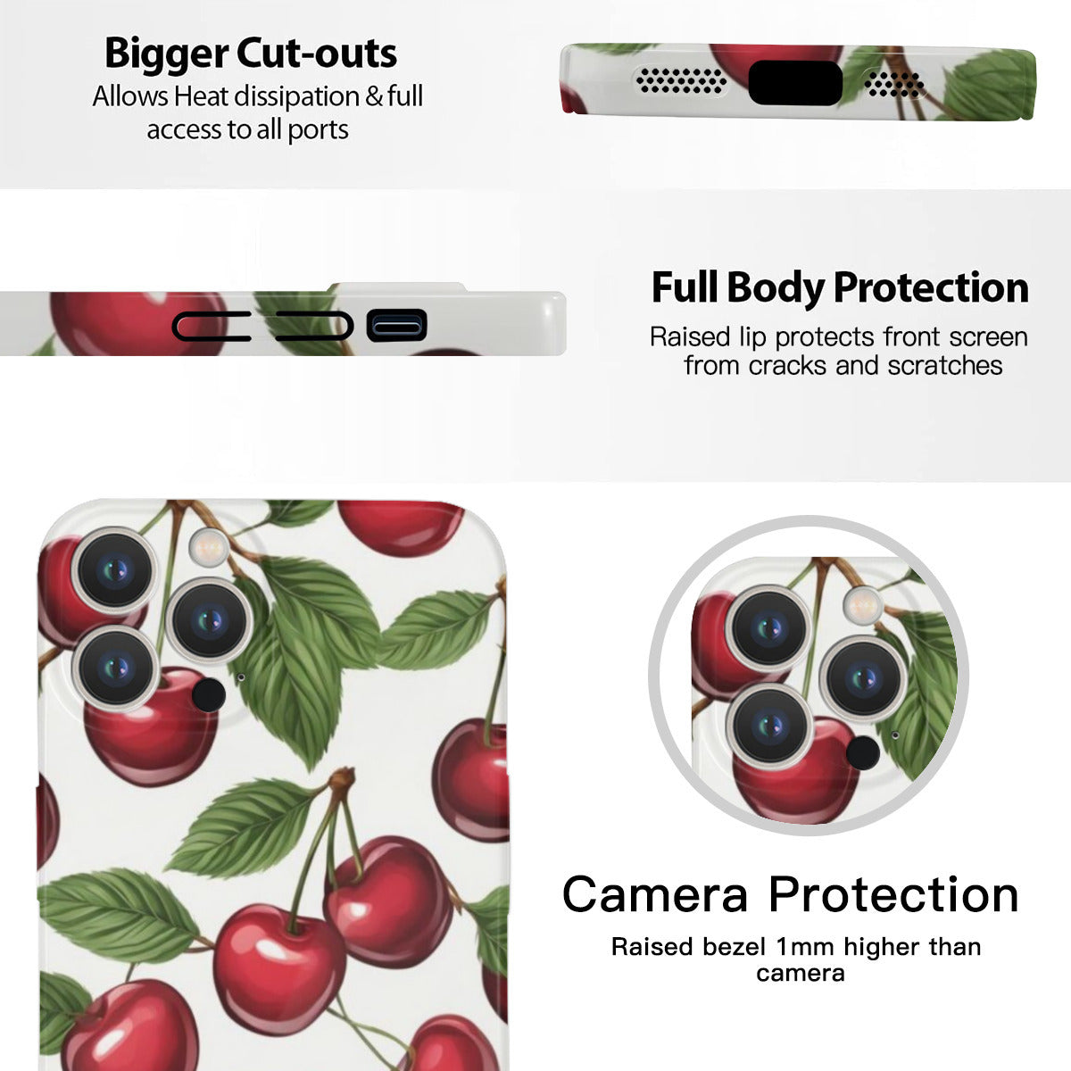 Cherries NO.9 iPhone Case