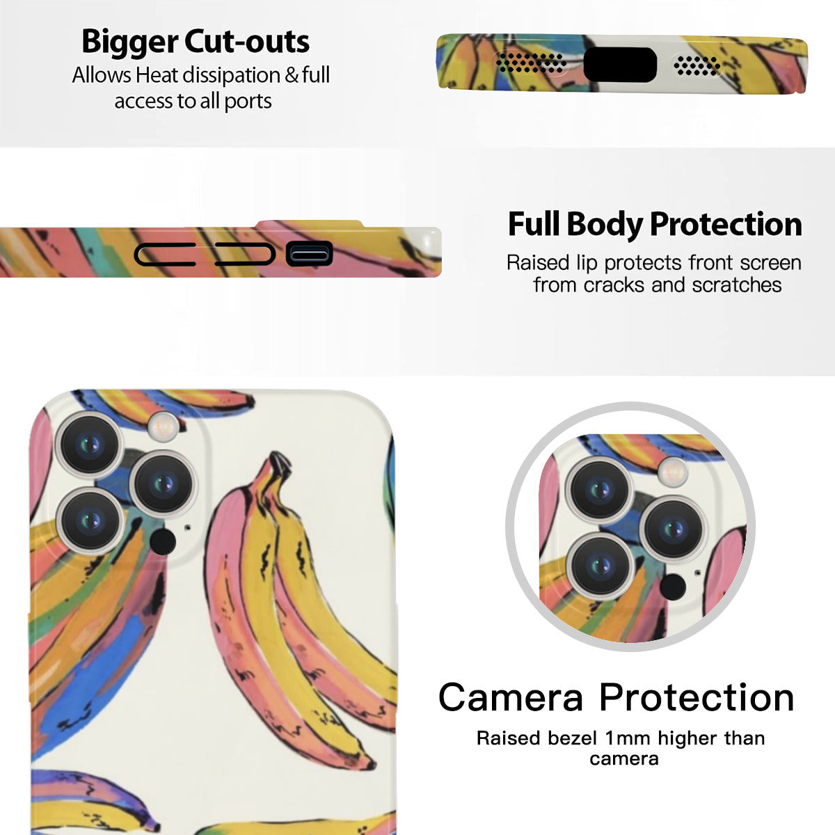 Bananas NO.6 iPhone Case