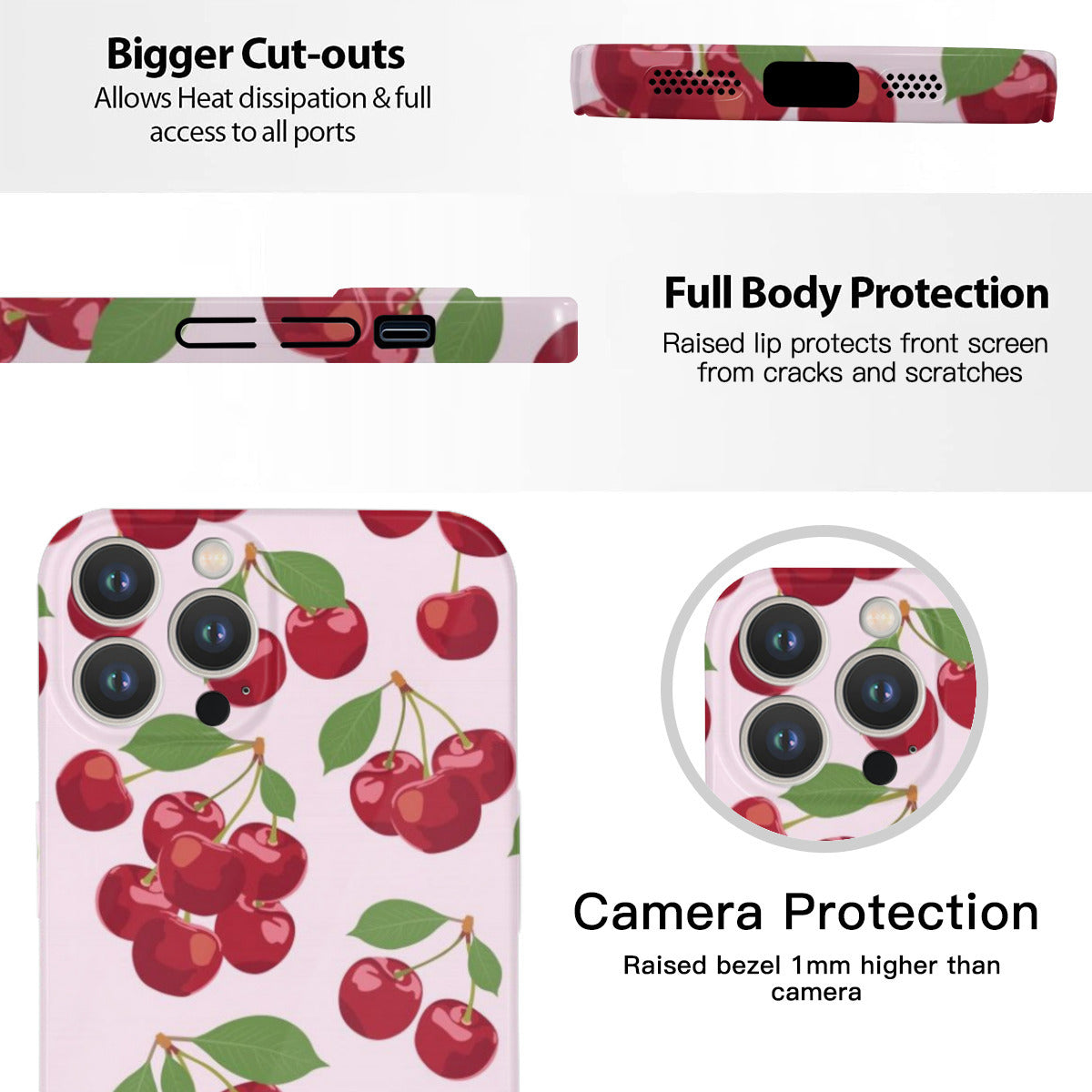 Cherries NO.7 iPhone Case