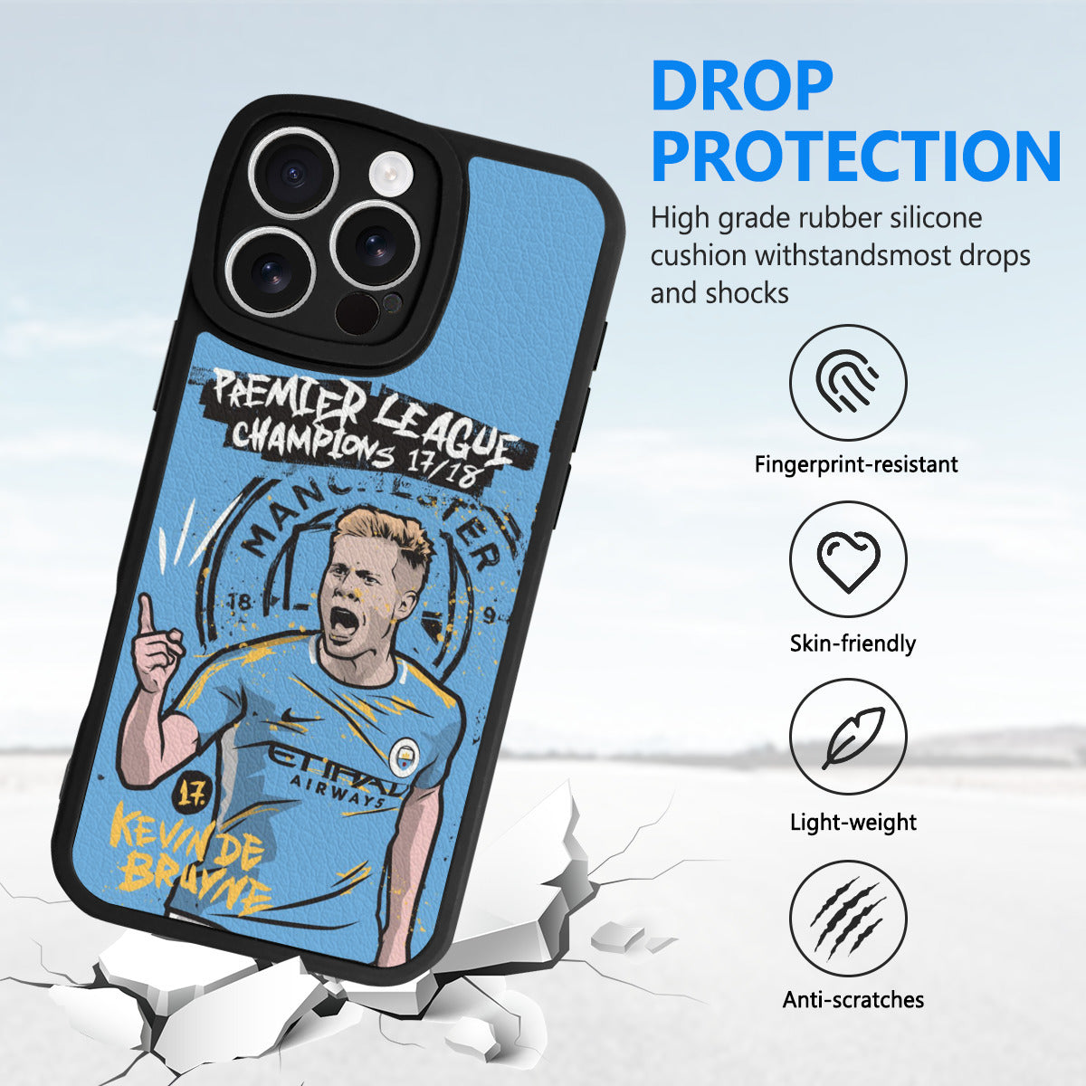 Mancity NO.4 iPhone Case