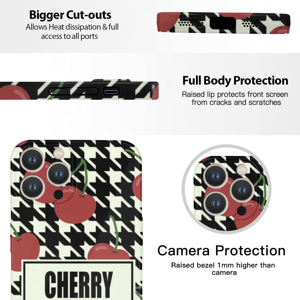 Cherries NO.32 iPhone Case