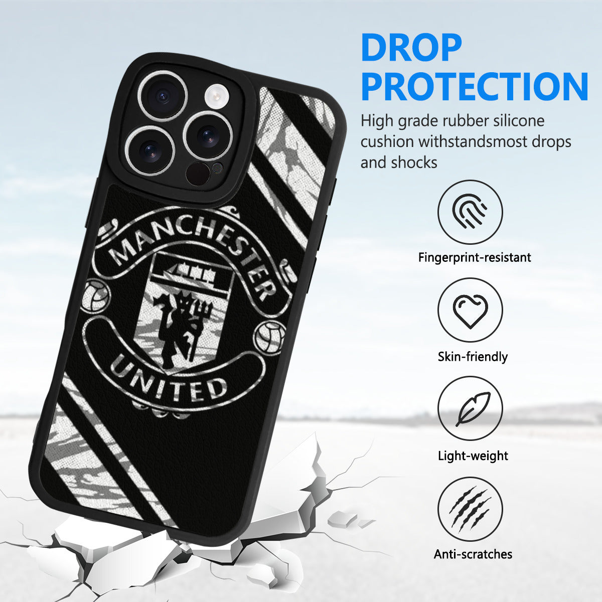 Manchester United NO.24 iPhone Case