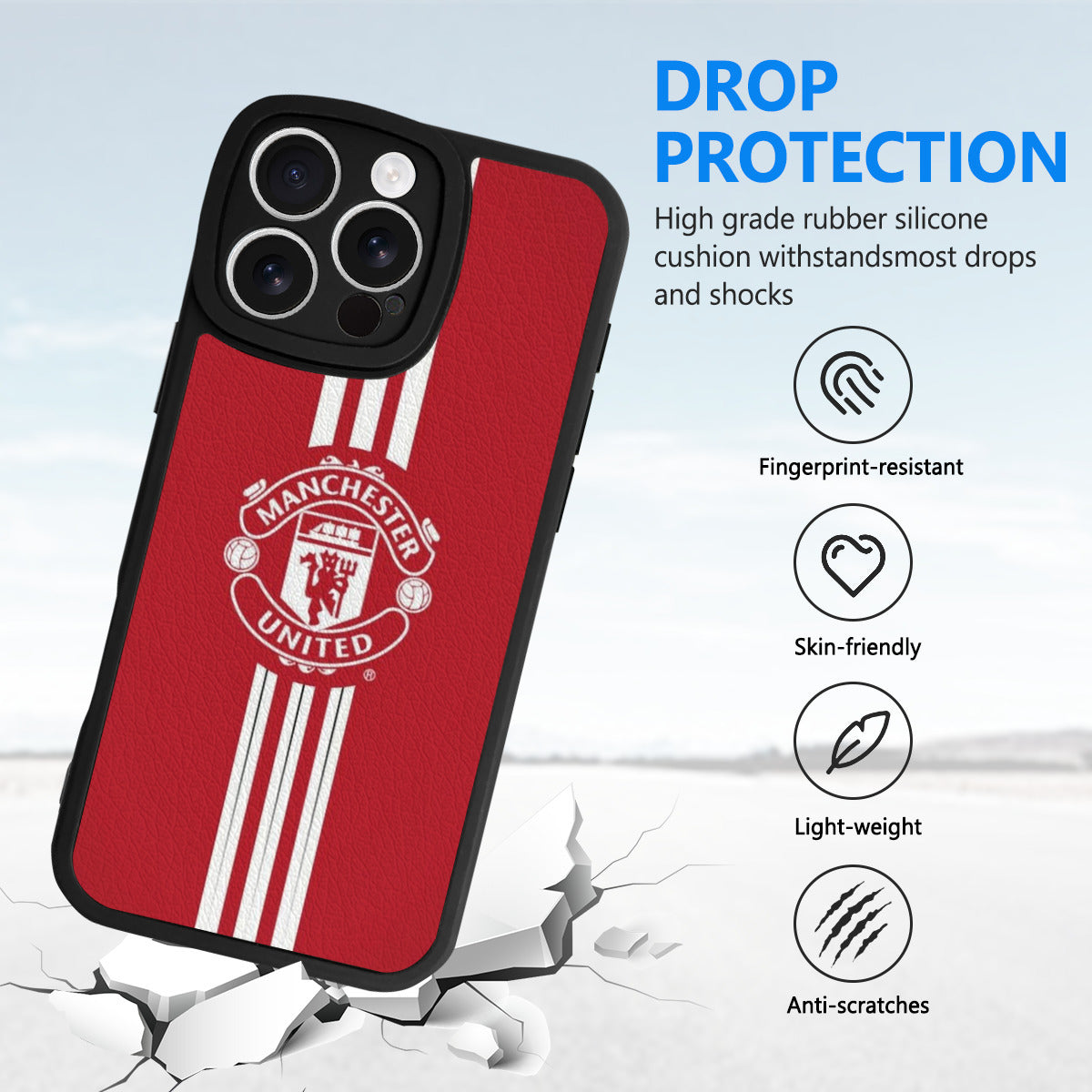 Manchester United NO.8 iPhone Case