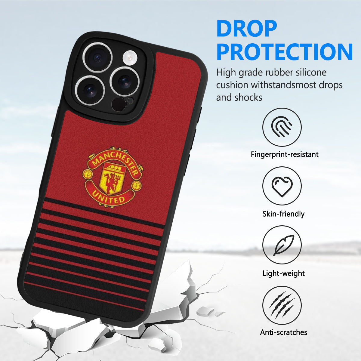 Manchester United NO.5 iPhone Case