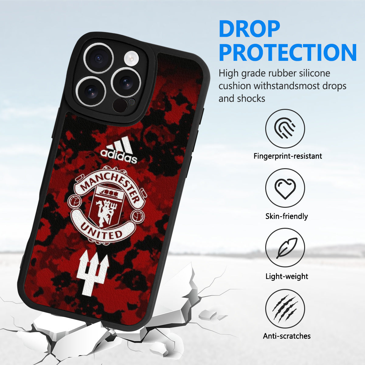 Manchester United NO.22 iPhone Case