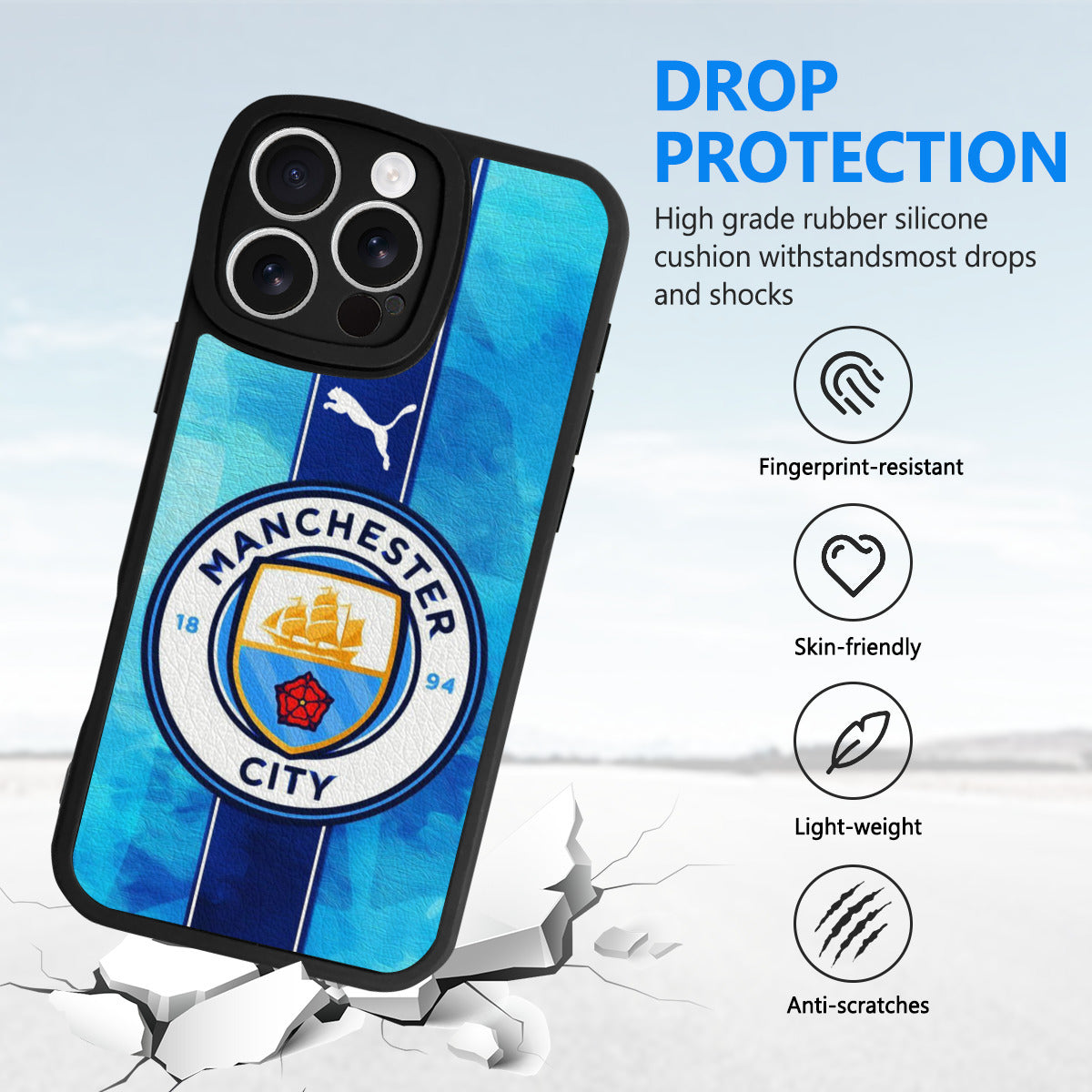 Mancity NO.2 iPhone Case