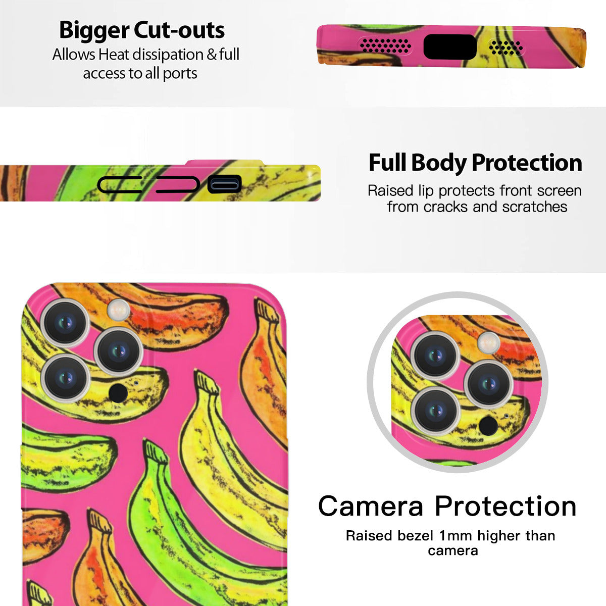 Bananas NO.1 iPhone Case